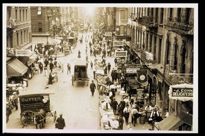 Eastward na Rivington i Orchard Street, 1905 autorstwa American Photographer